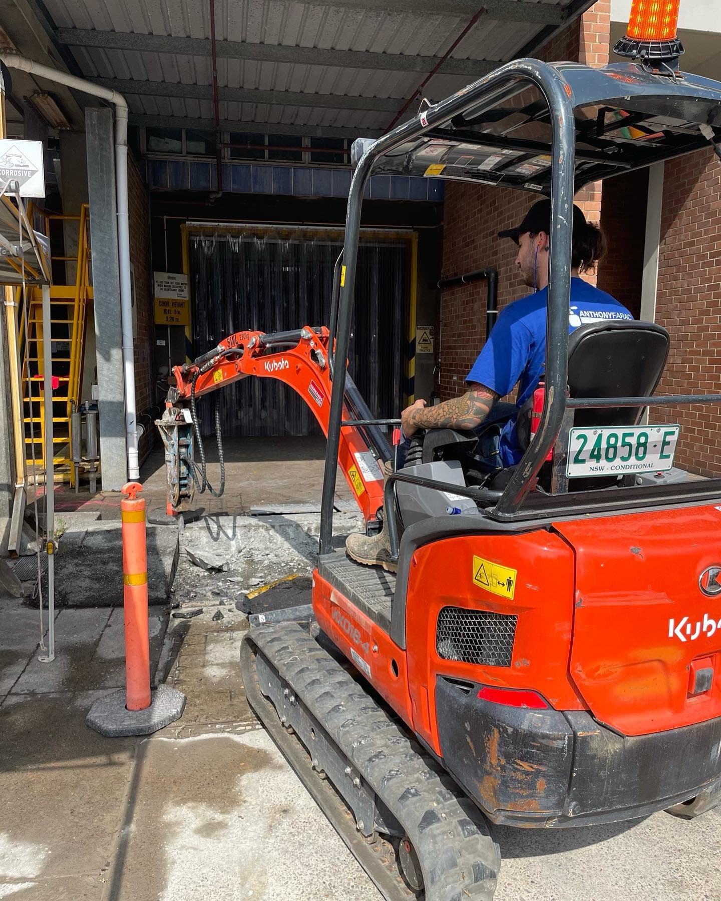 Sewer and stormwater excavation, North Shore Sydney